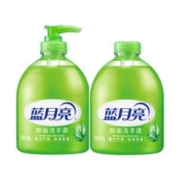 Bluemoon 蓝月亮 芦荟抑菌洗手液 500g+无按压泵500g