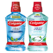 88VIP会员：Colgate 高露洁 清新盐爽漱口水2瓶