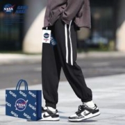 GAVK NASA GAVK直筒加绒情侣款九分裤情侣款