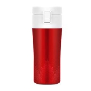 LOCK&LOCK One Touch系列 LHC3280RED-XM 圣诞乐活 保温杯 360ml 红