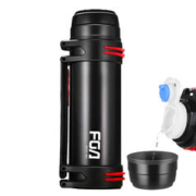京东PLUS：富光 FUGUANG 富光 金刚系列 WFZ6047-2200 保温杯 2.2L 黑色