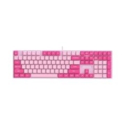 CHERRY 樱桃 KC200 108键 有线机械键盘 粉色拼色 Cherry红轴 无光