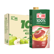 概率券、88VIP：汇源 100%苹果汁浓缩饮料 1L*5盒*3件