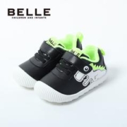 BeLLE 百丽 男童棉鞋男宝宝学步鞋冬季加绒保暖防滑耐磨轻便棉鞋舒适百搭