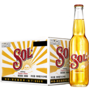 喜力旗下 苏尔（SOL）啤酒  330ml*24瓶 整箱装