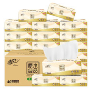 限移动端、京东百亿补贴：Breeze 清风 原木纯品抽纸 3层100抽30包（120*190mm）