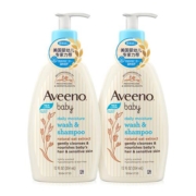 Aveeno/艾惟诺艾维诺婴儿洗发水沐浴露二合一保湿沐浴乳354ml*2