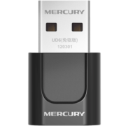 水星（MERCURY）UD6免驱版 5G双频650M USB无线网卡 迷你mini随身wifi接收器发射器 台式机笔记本电脑通用