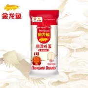 金龙鱼 挂面袋装家用早餐宵夜方便速食煮面条挂面 爽滑鸡蛋挂面500g*1袋