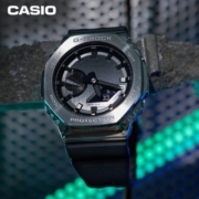 卡西欧（CASIO）手表男士G-SHOCK电子日韩表王鹤棣同款圣诞礼物送男友GM-2100-1A