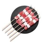 东来顺原切羔羊羊肉串400g（约20串） 内蒙羊肉 清真烧烤食材 羊肉串400g(20串)