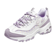 斯凯奇（Skechers）fafa熊猫鞋老爹鞋子女增高休闲运动鞋秋冬896180花仙紫/WLV36.5