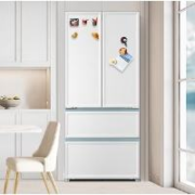PLUS会员：Haier 海尔 零距离嵌入系列 BCD-501WGHFD14W9U1 风冷多门冰箱 501L 白巧色