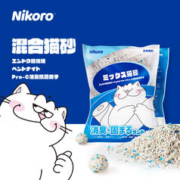 Nikoro 妮可露混合猫砂6L约2.5kg/15kg豆腐砂膨润土猫砂抑菌除臭 1件装