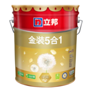 立邦金装净味五合一油漆涂料内墙乳胶漆室内墙面漆白色防霉18L