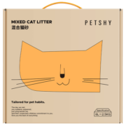petshy经典原味猫砂 混合猫砂 原味豆腐砂除臭猫砂玉米细猫沙细小颗粒 经典猫砂【原味豆腐砂】*5包