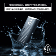 闪迪大师极客 500GB 移动固态硬盘（PSSD） USB-C/3.2  传输速度1050MB/S IP67三防保护 高速便携 加密存储