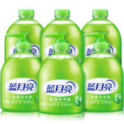 Bluemoon 蓝月亮 芦荟抑菌洗手液6瓶组 瓶装瓶补充装正品