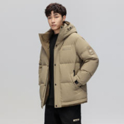 雪中飞 2023秋冬新款男士短款羽绒服加厚保暖商务休闲时尚百搭经典