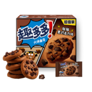 plus会员、概率券:趣多多大块巧克力味曲奇饼干 12包共288g（包装随机）+凑单品