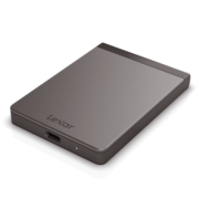 雷克沙（Lexar) 512GB Type-c USB3.1 移动固态硬盘PSSD) SL200 传输速度550MB/s 急速传输 内置加密软件