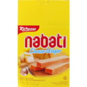 丽芝士（Richeese）纳宝帝Nabati奶酪味威化饼干200g/盒
