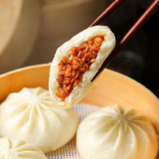 正大包子 速冻早餐 包子面点 中式早餐 鲜肉包420g*4袋*2件