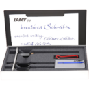 凌美(LAMY)钢笔美工笔墨水笔 JOY喜悦系列 红夹黑杆美工绘画笔套装 1.1mm 1.5mm 1.9mm 德国进口299元