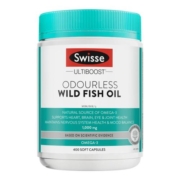 Swisse斯维诗深海鱼油含omega3软胶囊补脑EPA/DHA成人中老年400粒