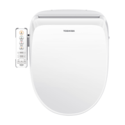 东芝（TOSHIBA）智能马桶盖电动全自动加热U型通用马桶盖暖风APP智控T3-87D6