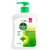 滴露（Dettol）健康抑菌洗手液松木500g瓶 消毒抑菌非补充装 儿童家庭用清爽去油