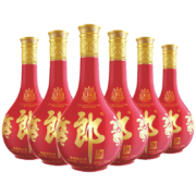 京东百亿补贴：郎酒 红花郎十五（15） 陈酿 53度 酱香型白酒 53%vol 500mL 6瓶 整箱