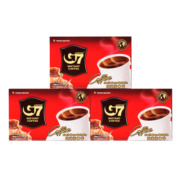 G7中原美式速溶黑咖啡0蔗糖0脂燃减低脂肪卡健身30g*3盒(可冲45杯)