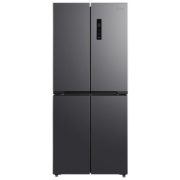 PLUS会员：Midea 美的 BCD-407WSPZM(E) 风冷对开门冰箱 407L 月夜灰