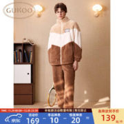 GUKOO 果壳 睡衣男可外穿 保暖男士家居服