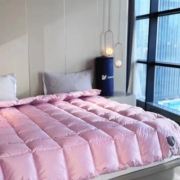 蚕晨黑金奢耀99白鹅绒羽丝被绒高蓬松度好宿舍单人双人