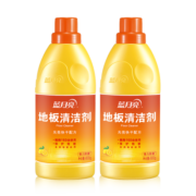 蓝月亮地板清洁剂 瓷砖清洁剂 洁厕液多选 专业清洁去污 高效除菌99.9% 地板净600g*2瓶