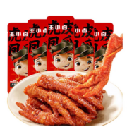 京东百亿补贴：王小卤 虎皮凤爪 卤香味 10包380g