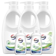Walch 威露士 La有氧洗手洗衣液500ml*3+内衣净松木90ml*2 天然除菌 抑菌99%