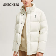 京东PLUS：SKECHERS 斯凯奇 雅钻系列 男子梭织短款羽绒服 L423M176