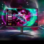 LG 乐金 27GR93U 27英寸显示器（3840*2160、144Hz、1ms、HDR400）