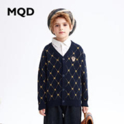 MQD 马骑顿 男大童针织开衫