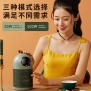 AIRMATE 艾美特 取暖器小型暖风机便携办公室内家用加热器节能速热宿舍迷你热风机 WP5-M21U-2