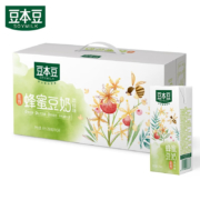 有券的上：豆本豆 蜂蜜豆奶 250ml*24盒整箱