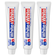 LION狮王WHITE美白牙膏薄荷去黄预防口臭口气清新官方旗舰店150g