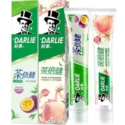 DARLIE 好来 原黑人)牙膏茶倍健初萃茶两种口味160g*2去渍清新口气