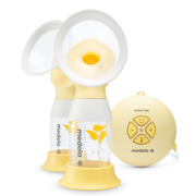 美德乐（Medela）吸奶器电动双边吸乳器 按摩高效集奶器 丝韵翼舒悦版