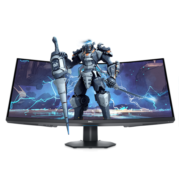 戴尔（DELL）34英寸 准4K电竞显示器 144Hz 高刷 1ms 带鱼屏 HDR400 FreeSync 1800R 游戏电竞娱乐 S3422DWG