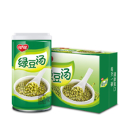 京东百亿补贴:银鹭绿豆汤370g*12罐 整箱粥礼盒装