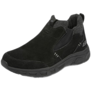 PLUS会员：Skechers 斯凯奇 高帮皮鞋暖休闲鞋马丁靴雪地靴冬季棉鞋加绒 237283C 全黑色/BBK 41